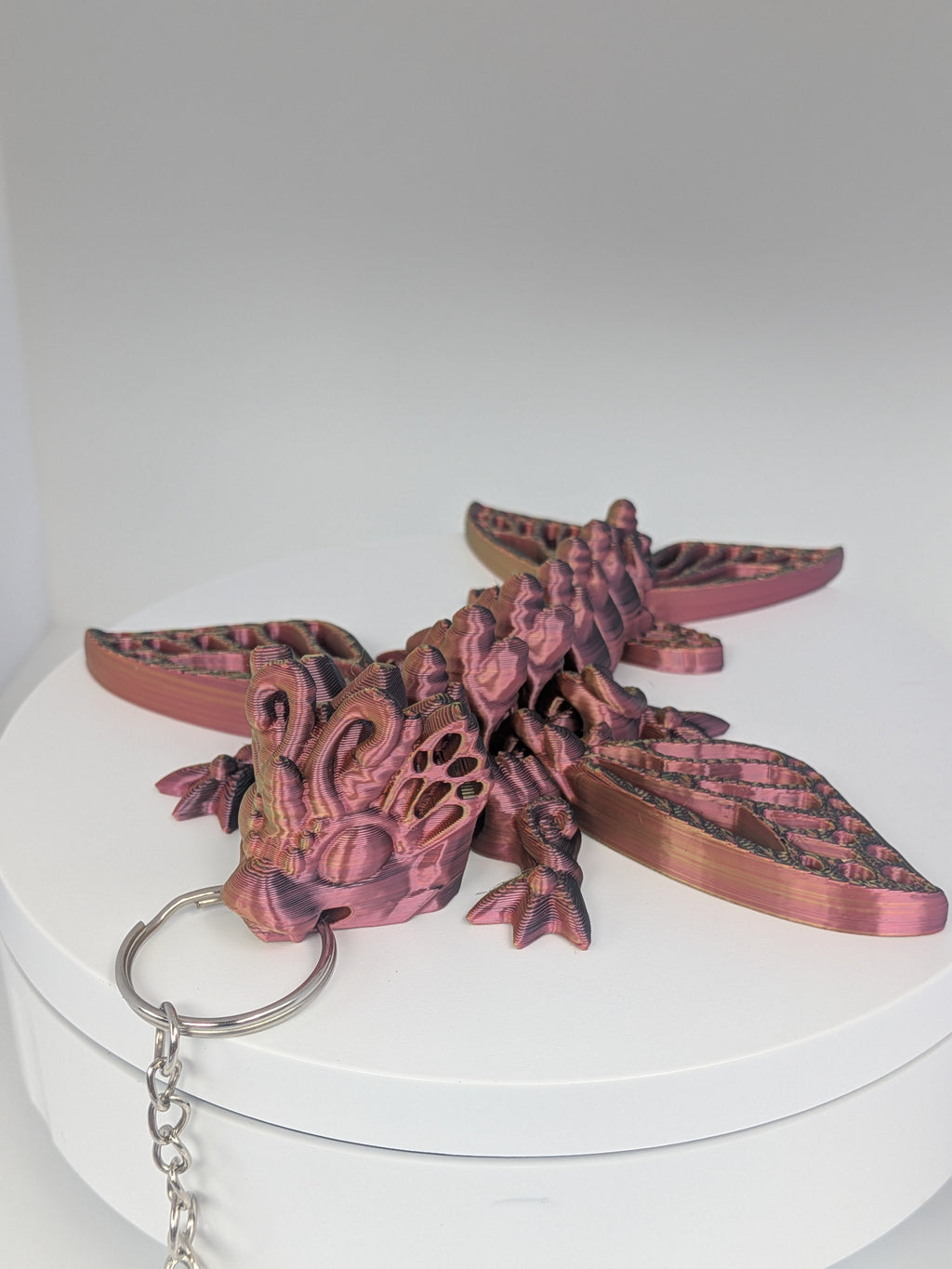 Tiny Butterfly Dragon Keychain