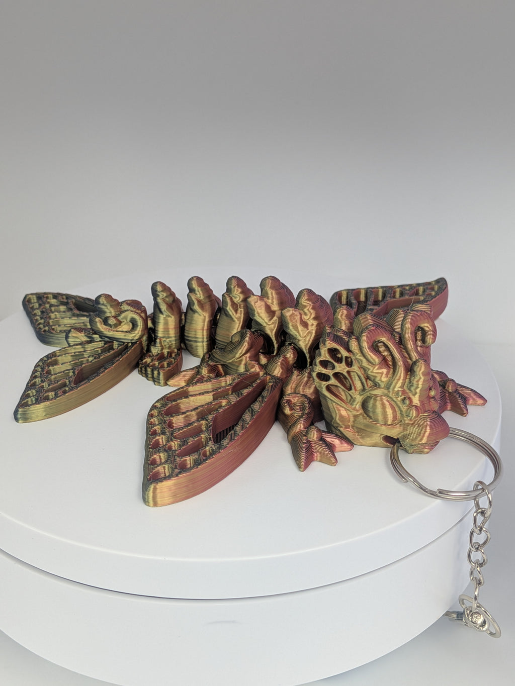 Tiny Butterfly Dragon Keychain