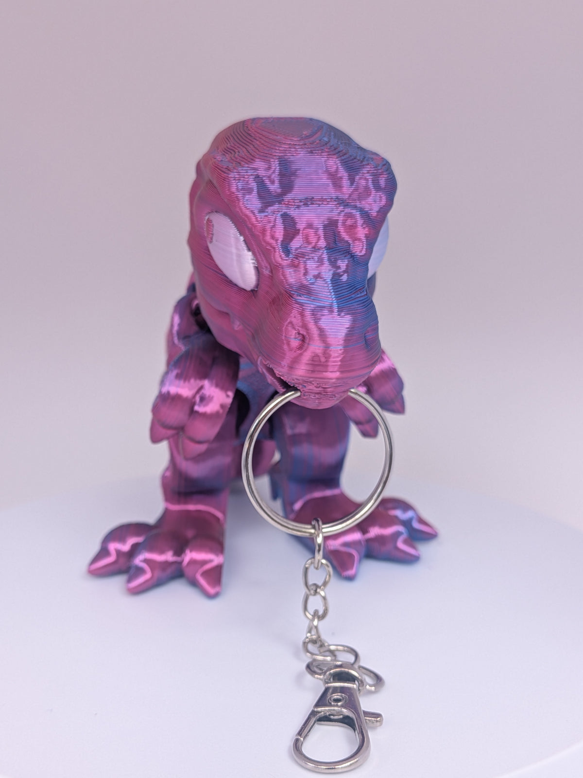 Tiny T-rex Keychain