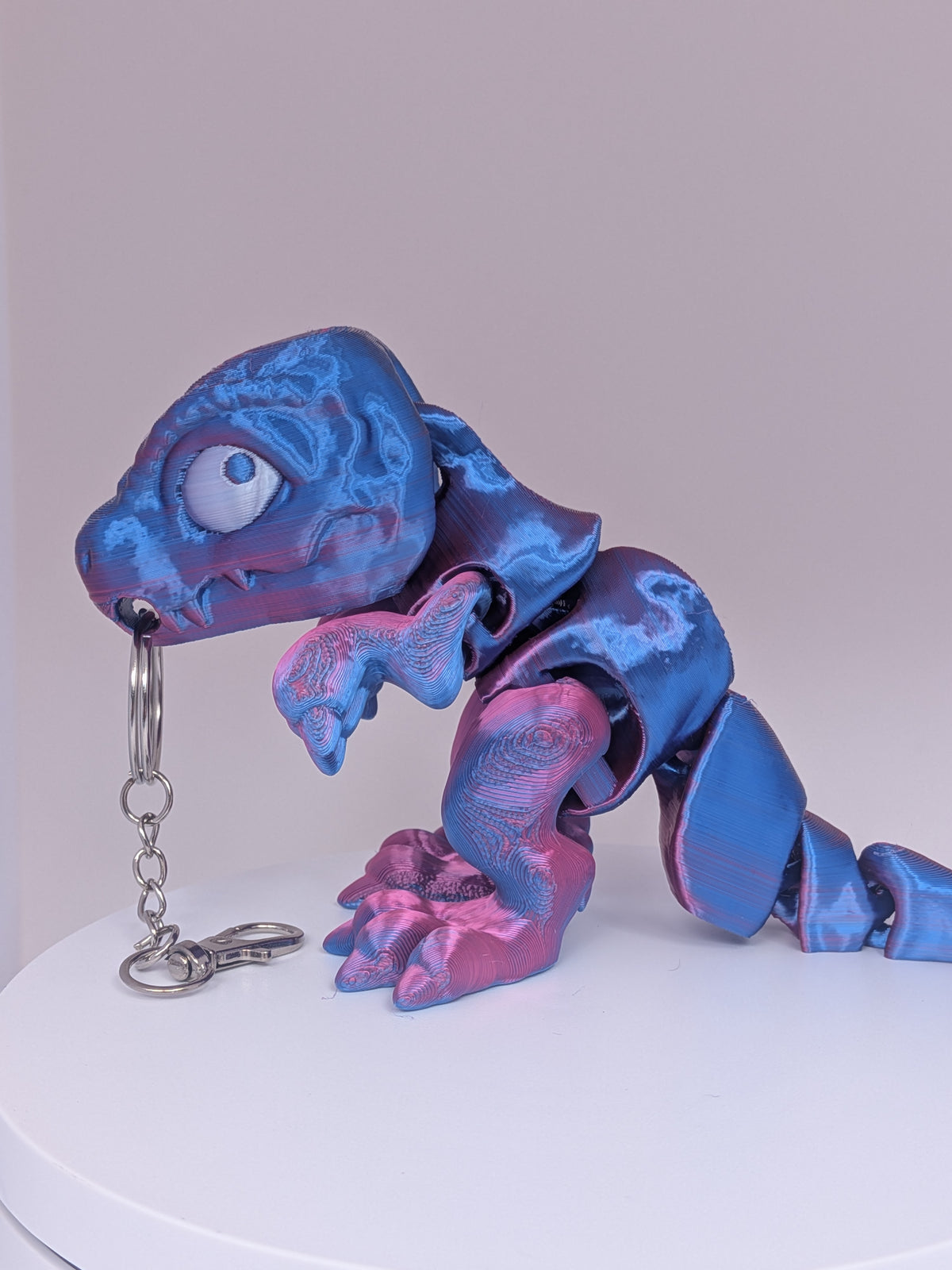 Tiny T-rex Keychain