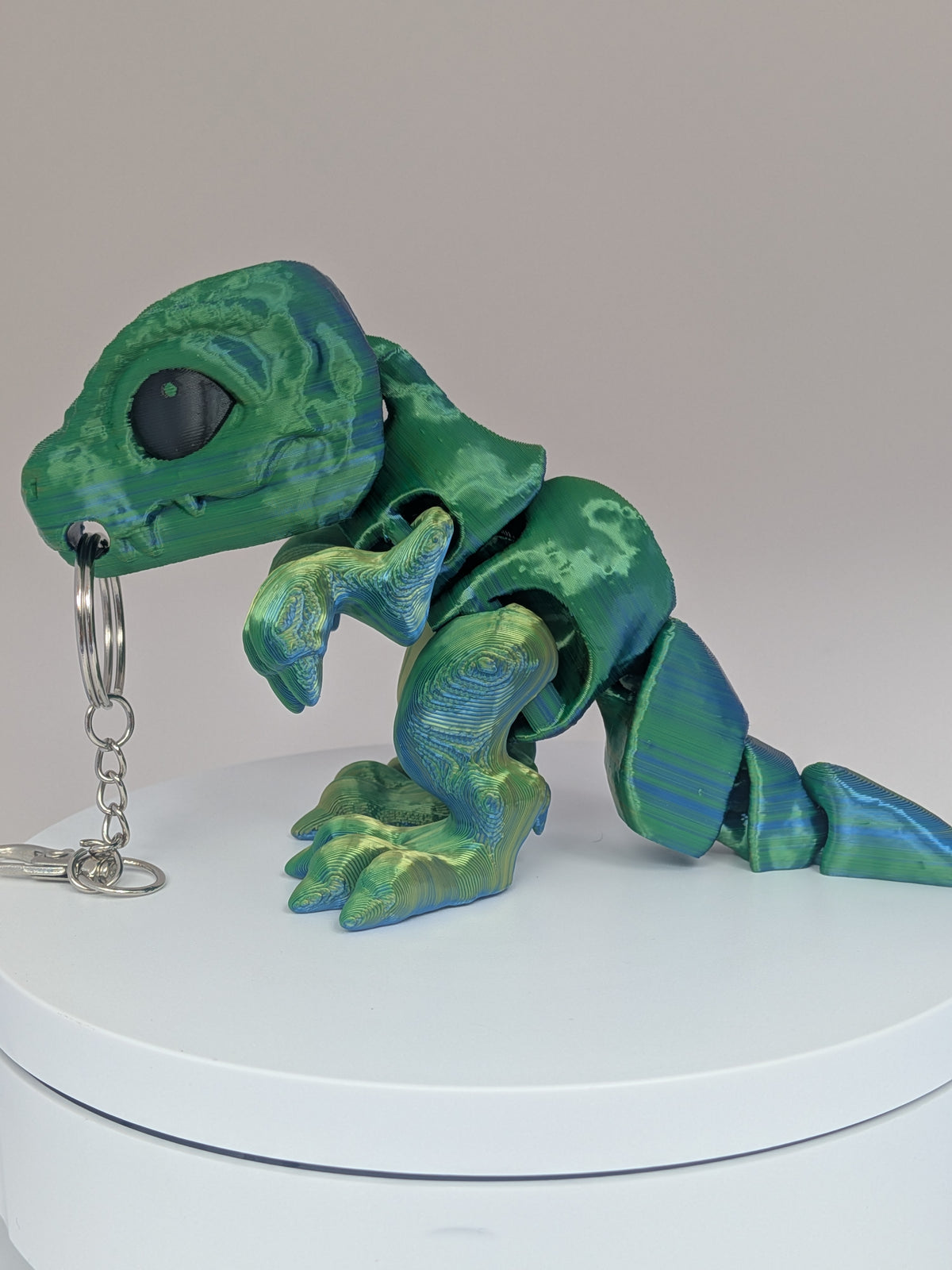 Tiny T-rex Keychain