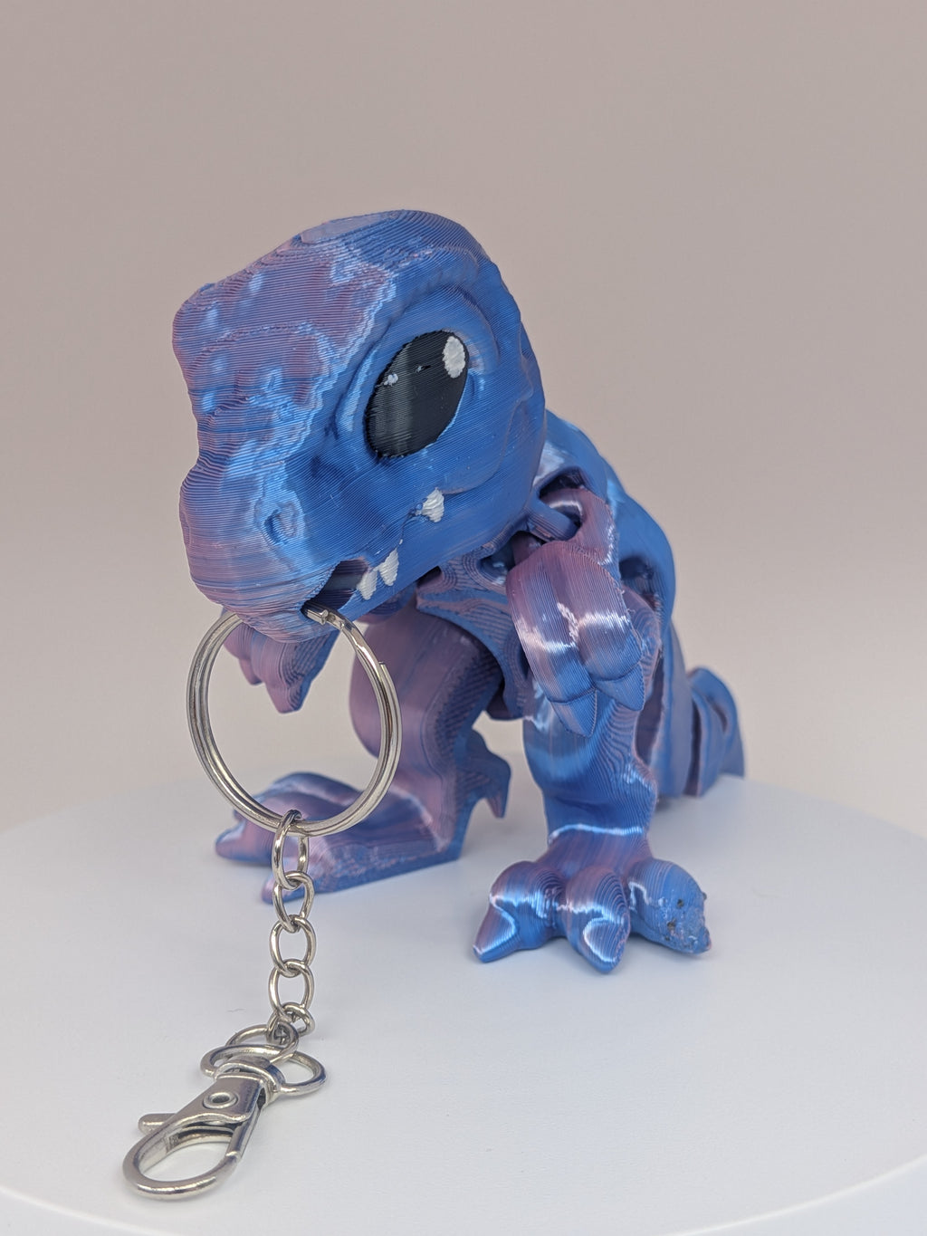 Tiny T-rex Keychain