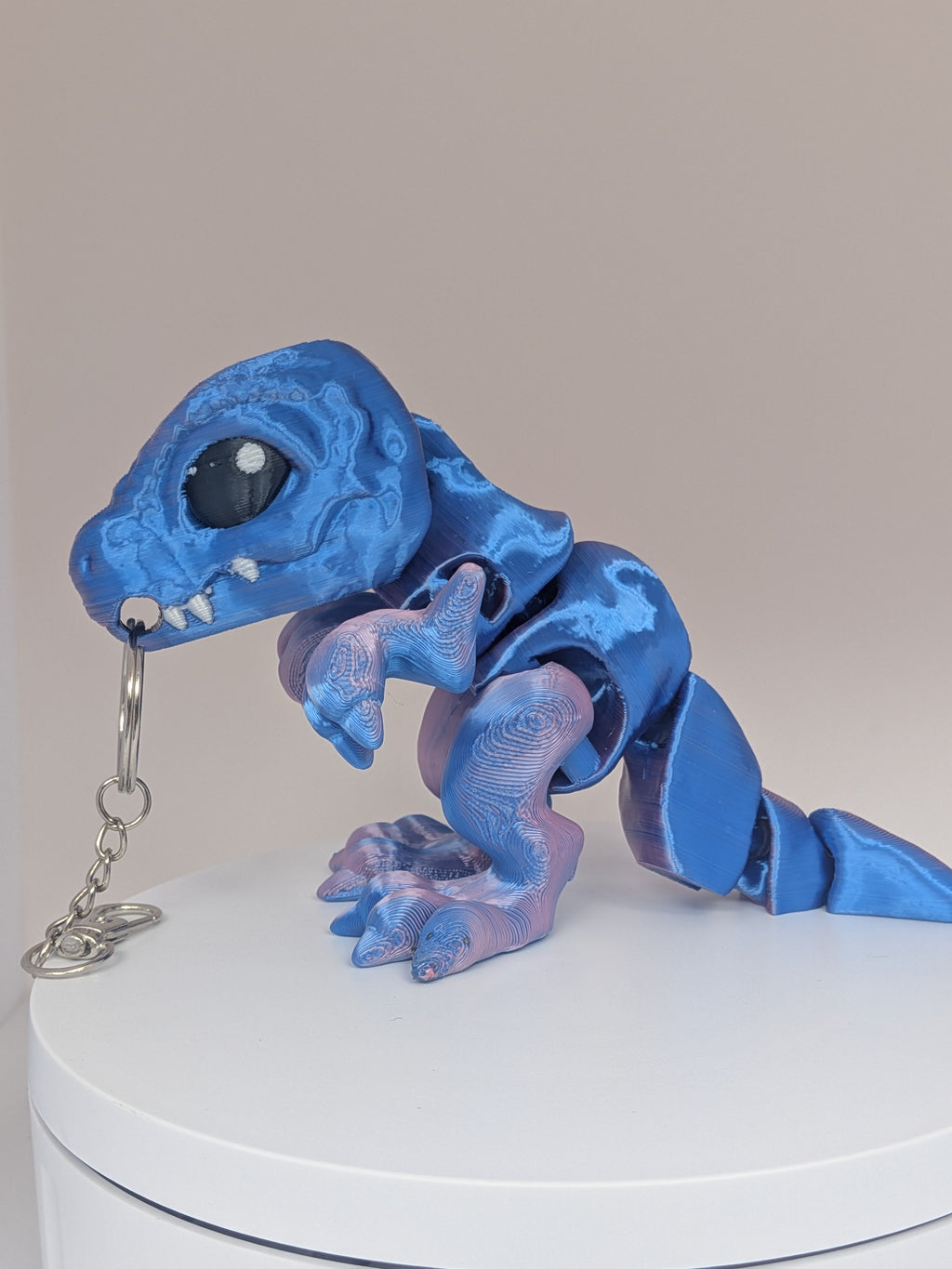Tiny T-rex Keychain