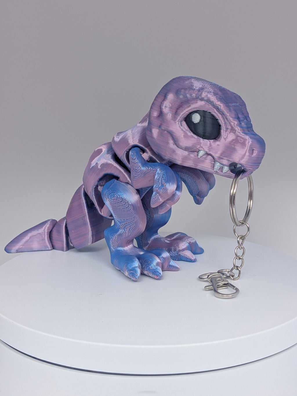 Tiny T-rex Keychain