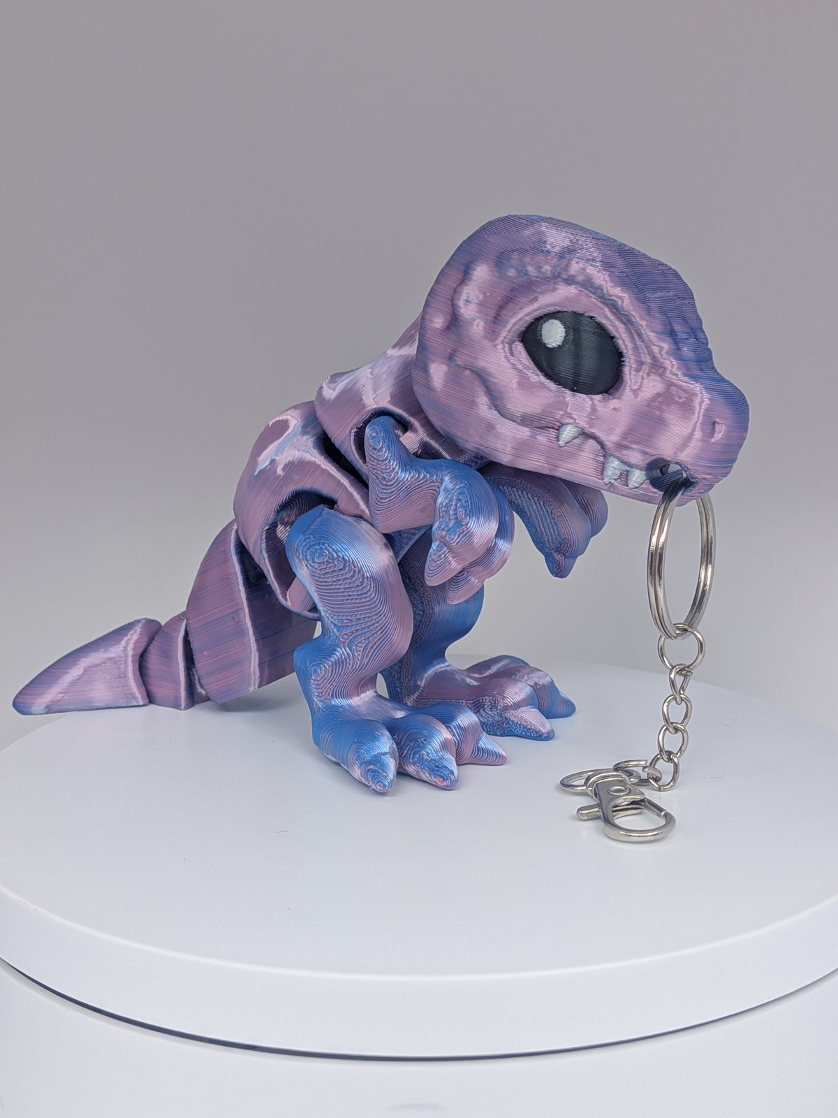 Tiny T-rex Keychain