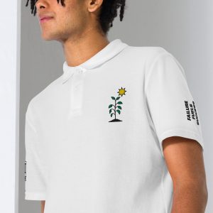 Failure Fuels Success Unisex pique polo shirt